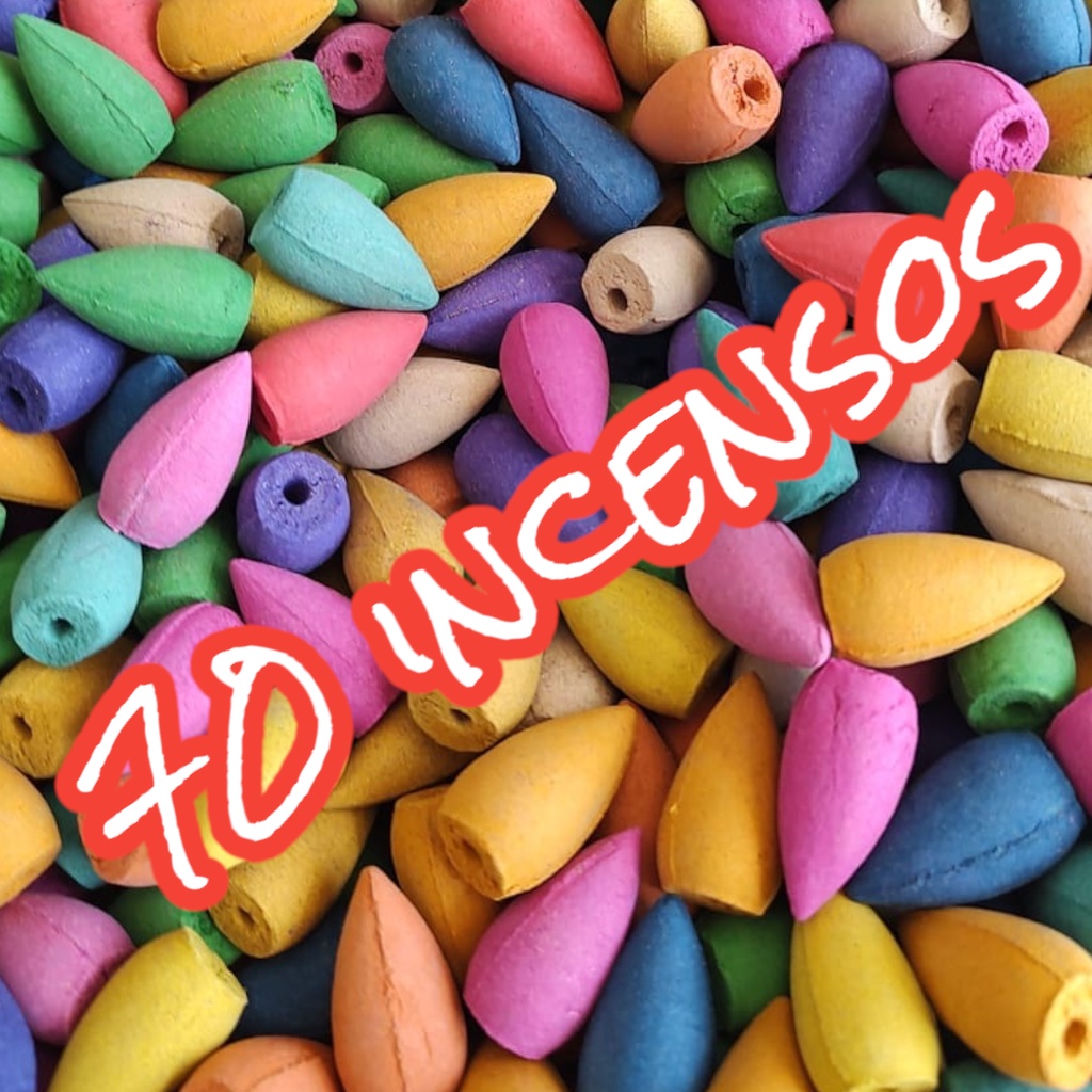 70 Incensos Cone Cascata de Fumaça Escultura Natural Nirvana Longa Duração em Oferta na Shopee