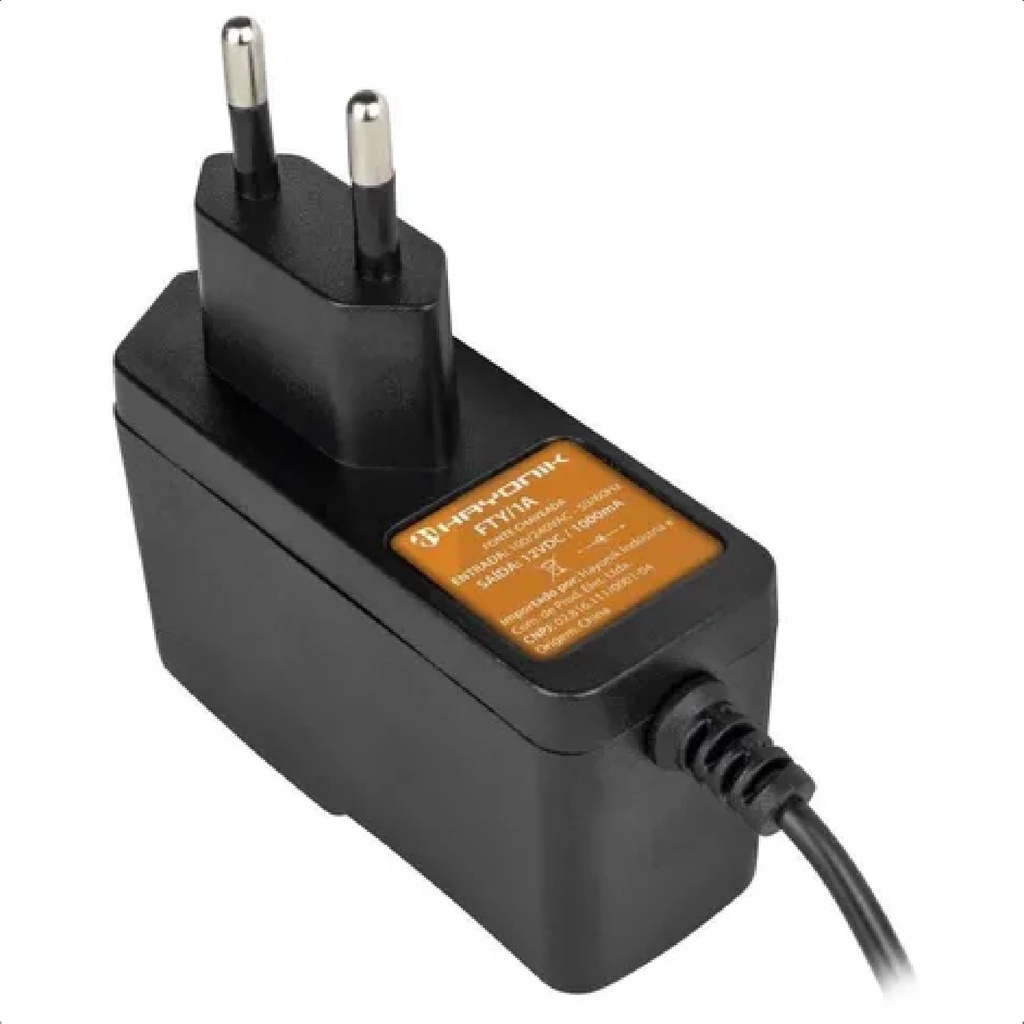 Fonte Para Teclado Chaveada FTY Corrente 1A 12VDC Compatível Com Outros Modelos 12W Hayonik - 69466 em Oferta na Shopee