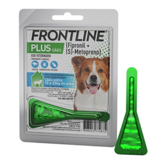 Antipulgas Frontline Plus Cão M 10 a 20kg em Oferta na Shopee