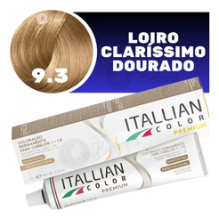 Coloração Itallian Color 9.3 (29) Louro Clarassimo Dourado