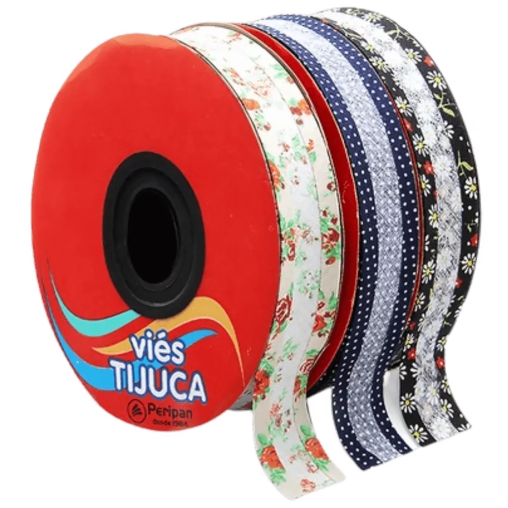 Viés Largo Tijuca Ref.9800 35mm 20 metros em Oferta na Shopee