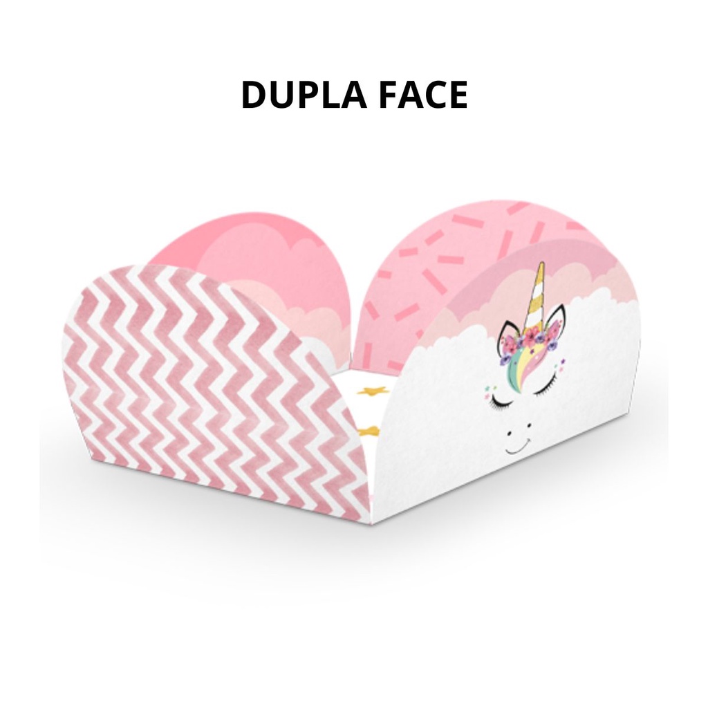 Forminha para Docinho Unicornio Menina Decoração Aniversário Festa Infantil
