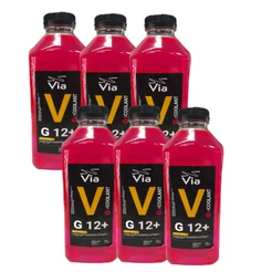 KIT 6 UNIDADES DE ADITIVO PARA RADIADOR PRONTO USO ROSA