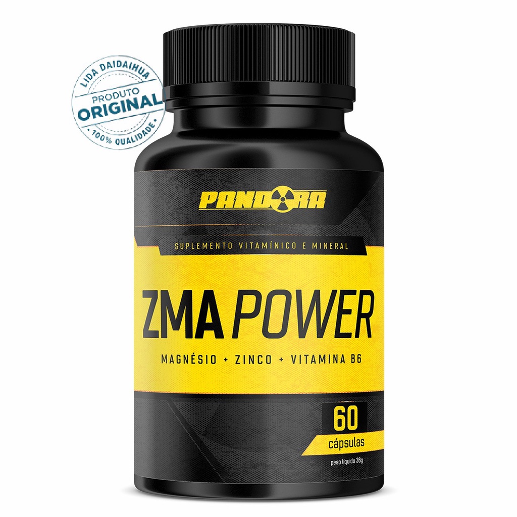 Zma Power - 60 Cápsulas - Suplemento de Energia