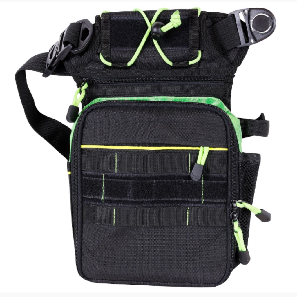 Bolsa De Peca Kali Kunnan Macuto Extreme Spin Multifuncional Acompanha Estojo Plástico Organizador