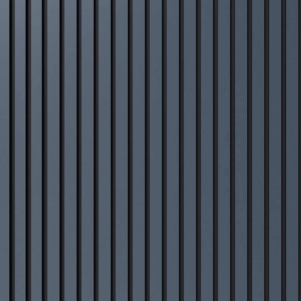 Painel Ripado Laminado 10cm Blue Eva Autocolante 2,5 Metros