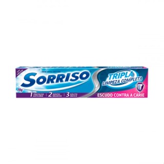 Creme Dental Tripla Limpeza Completa 70g Sorriso