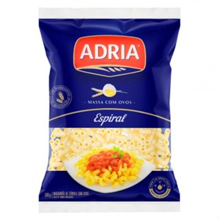 Macarrão de Sêmola com Ovos Espiral Adria Pacote 500g