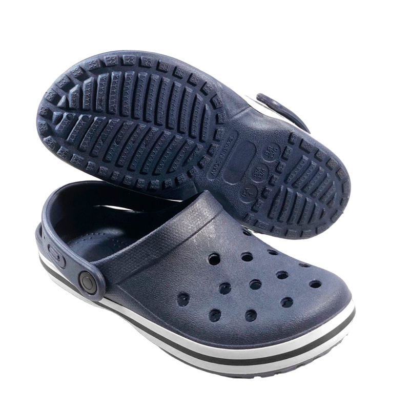 Sandalia Babuche Confort Scalibu Versátil Design Esportivo Borracha PVC Azul