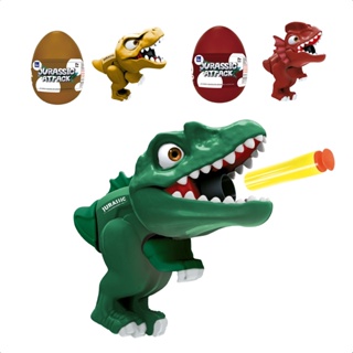 Brinquedo Infantil Jurrassic Attack Dino Lançador com 3 Dardos Dinossauro Sortido - Fenix Brinquedos DJA-963 em Oferta na Shopee