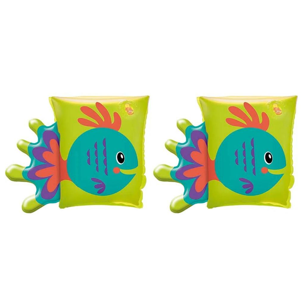 Boia De Braço Infantil Bichinhos Até 30kg Verde 001803 - Mor em Oferta na Shopee