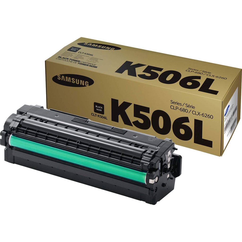 Cartucho de Toner Original Samsung 506l Clt-k506l Clx6260 Clp680 Black