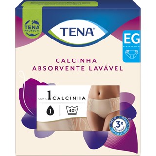 Calcinha Absorvente Para Incontinência Urinária Tena Nude EG