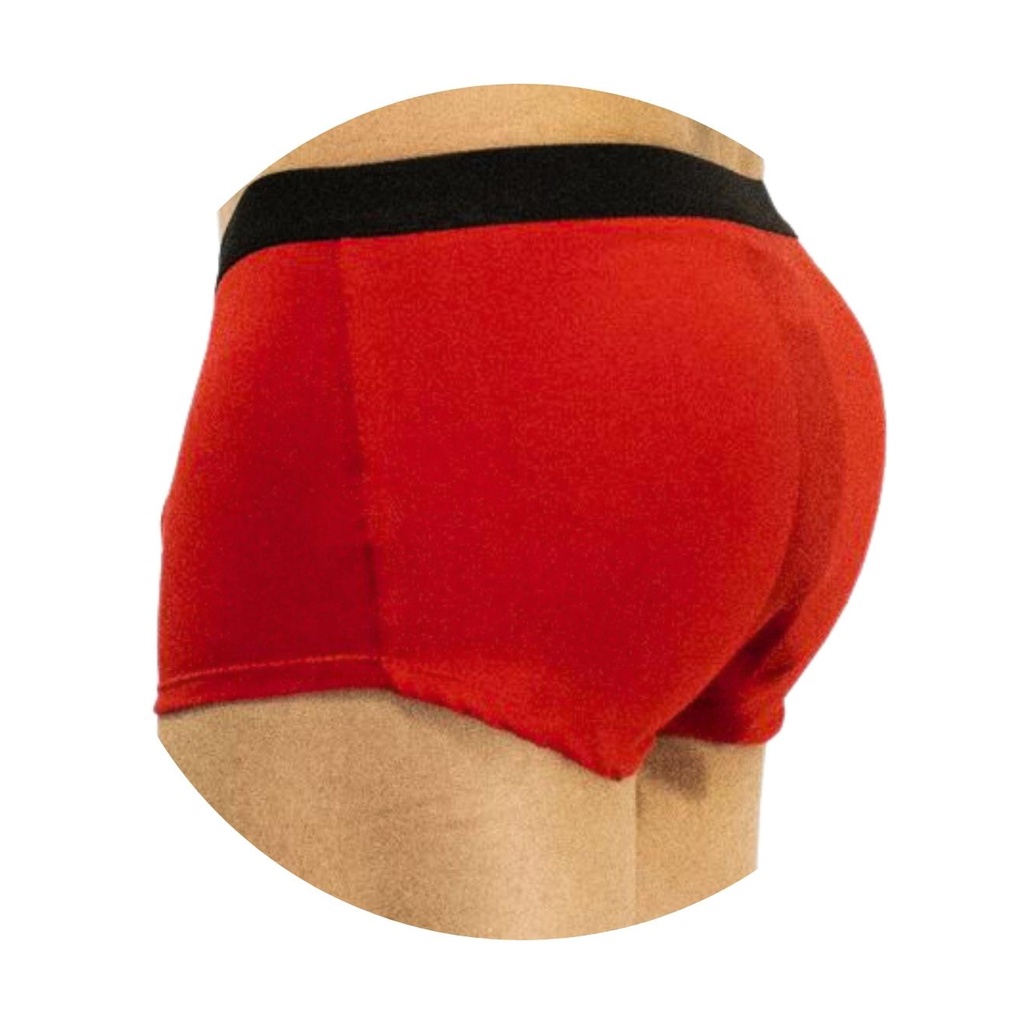 Cueca Empina Bumbum Com Enchimento Traseiro Mini Boxer