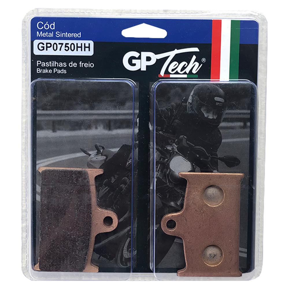 Pastilha Freio GP TECH 0750HH (D) Triumph Daytona 600 / 650 / 700 / 750 / 955 /1000 /1200 / TROPHY 900 /1200