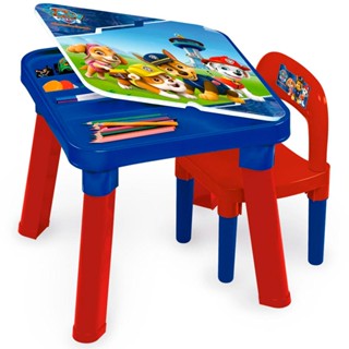 Patrulha Canina Mesa com Cadeira - Fun Divirta-se