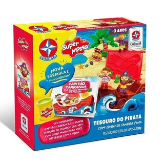 Livro Super Massa Tesouro do Pirata - Estrela em Oferta na Shopee