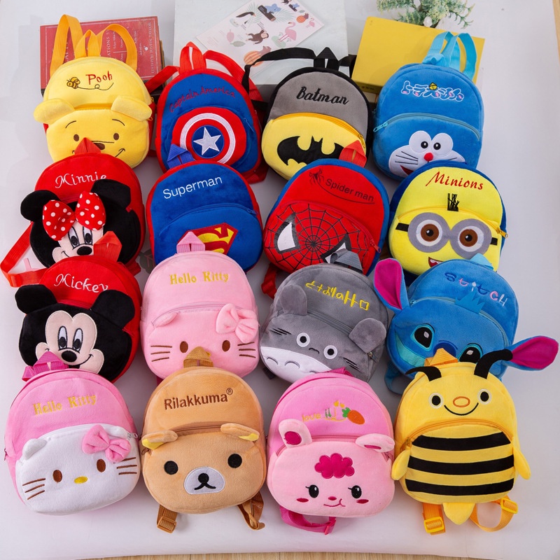 Vingadores Aliança Mochila Infantil Da Escola De Pelúcia Maravilha-EDUCATIVE BRINK