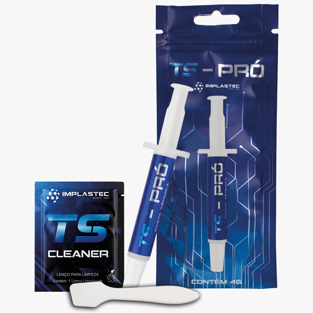 Pasta Térmica Implastec TS Pro Seringa 4g