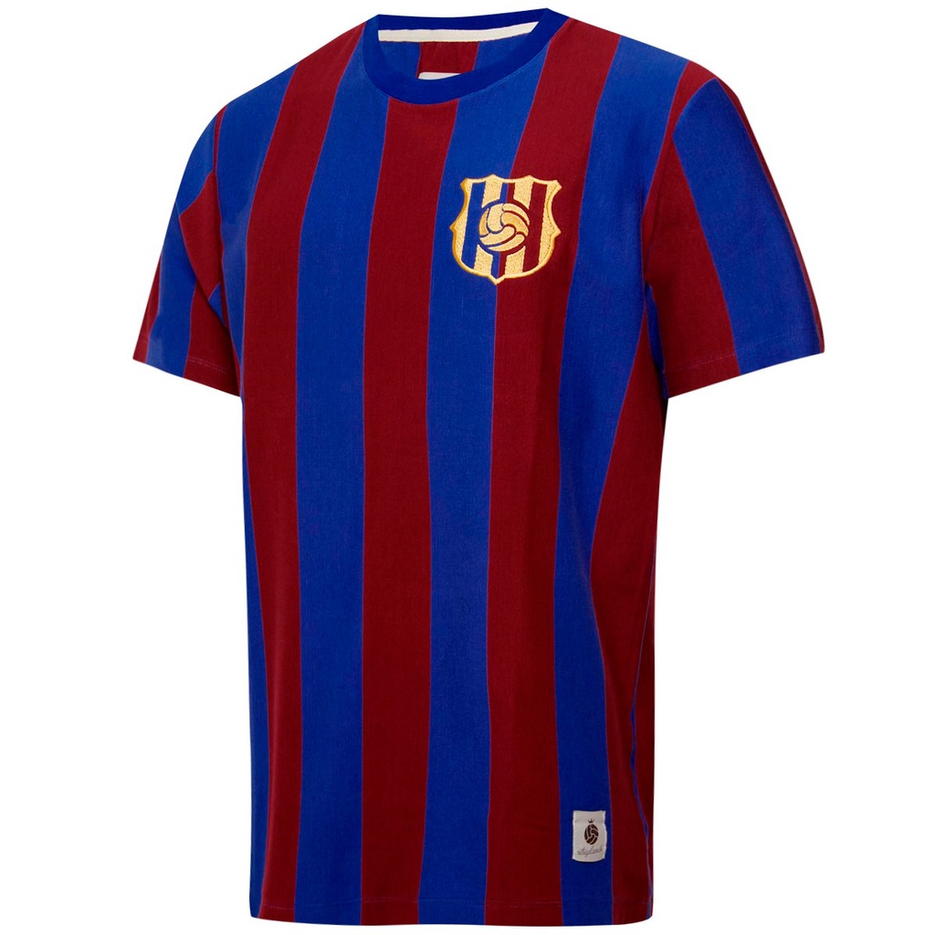 Camisa Barcelona Retrô Classic Masculina Oficial em Oferta na Shopee
