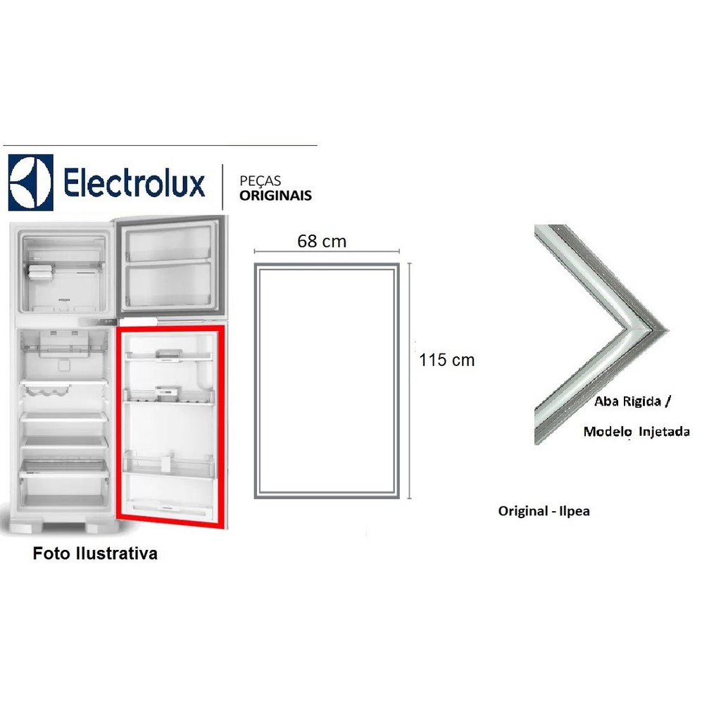 Borracha Da Electrolux Dc45 / Df41 / Dff39 / Dff40 - Inf
