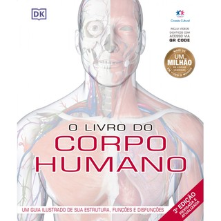 Livro Capa dura O livro do corpo humano em Oferta na Shopee