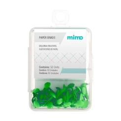 Bailarina para Papel - 6,5 mm - Verde Abacate - Mimo - 50 Unids