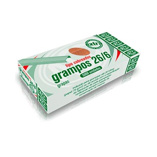 Grampo galvanizado 26/8 com 5000 unidades ACC