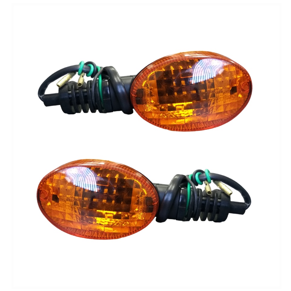 PAR PISCA SETA GVS - YAMAHA XT 660 R - LARANJA CRISTAL FUME