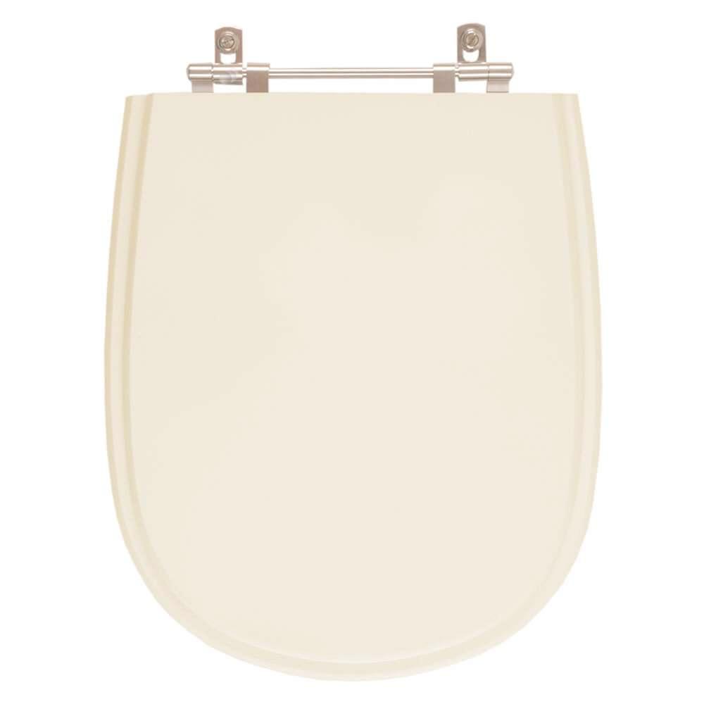 Tampa de Vaso Poliester Paris Bone (Bege Claro) para Bacia Ideal Standard