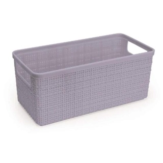 Cesto Organizador Multiuso Decorativo Juta Retangular Cinza  256.012.059 NITRON em Oferta na Shopee