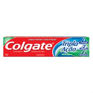 Creme Dental Colgate Tripla Ação Menta 90g
