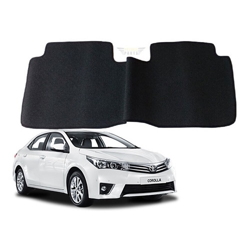 Tapete Traseiro Corolla 2016 2017 2018 2019 Inteiriço Preto