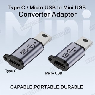 Adaptador USB Tipo C/Micro Fêmea Para Mini De Carregador Macho V3 Celular Android MP3