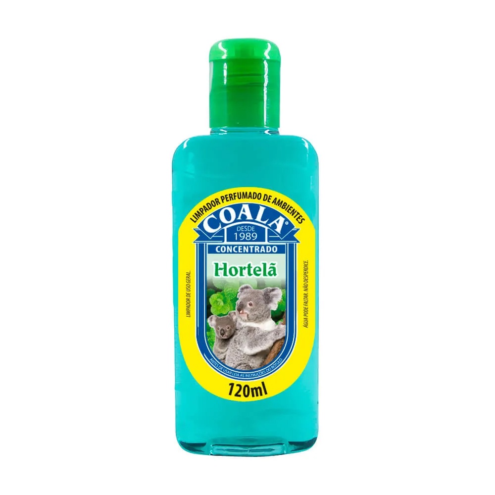 Essência Limpeza Concentrada Hortelã Coala 120ml - Home & Living