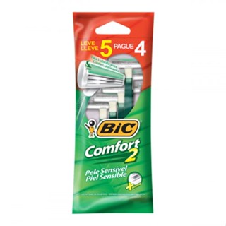 Aparelho de Barbear Descartável Bic Comfort 2 para Peles Sensíveis