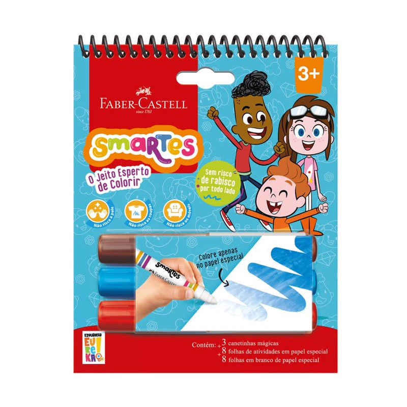 Bloco de atividades Smartes 755909 Faber-Castell