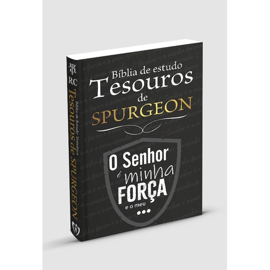 Bíblia de Estudo Temática | RC | Harpa | Letra Grande | Tesouros de Spurgeon | P