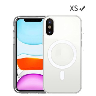 Capa Magnética iPhone XS Translúcida para Carregador de Indução (Sem Fio)