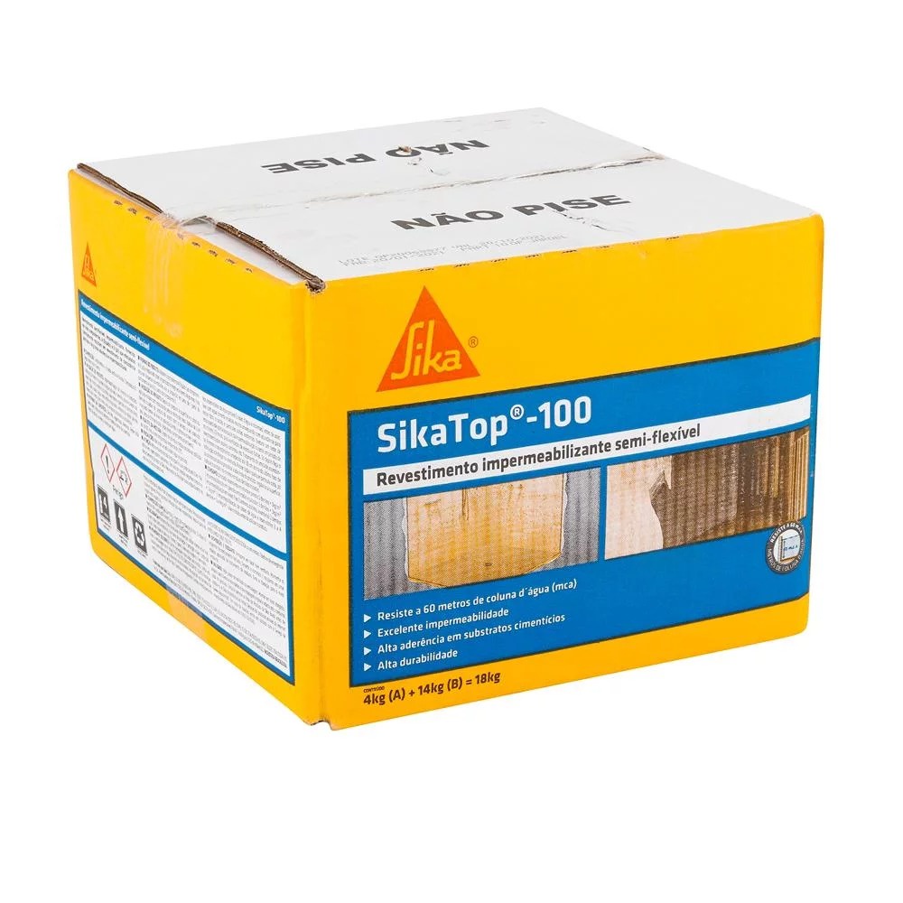 Impermeabilizante Revestimento Sikatop 100 Sika