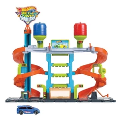 Hot Wheels City Mega Tower Car Wash - Mattel
