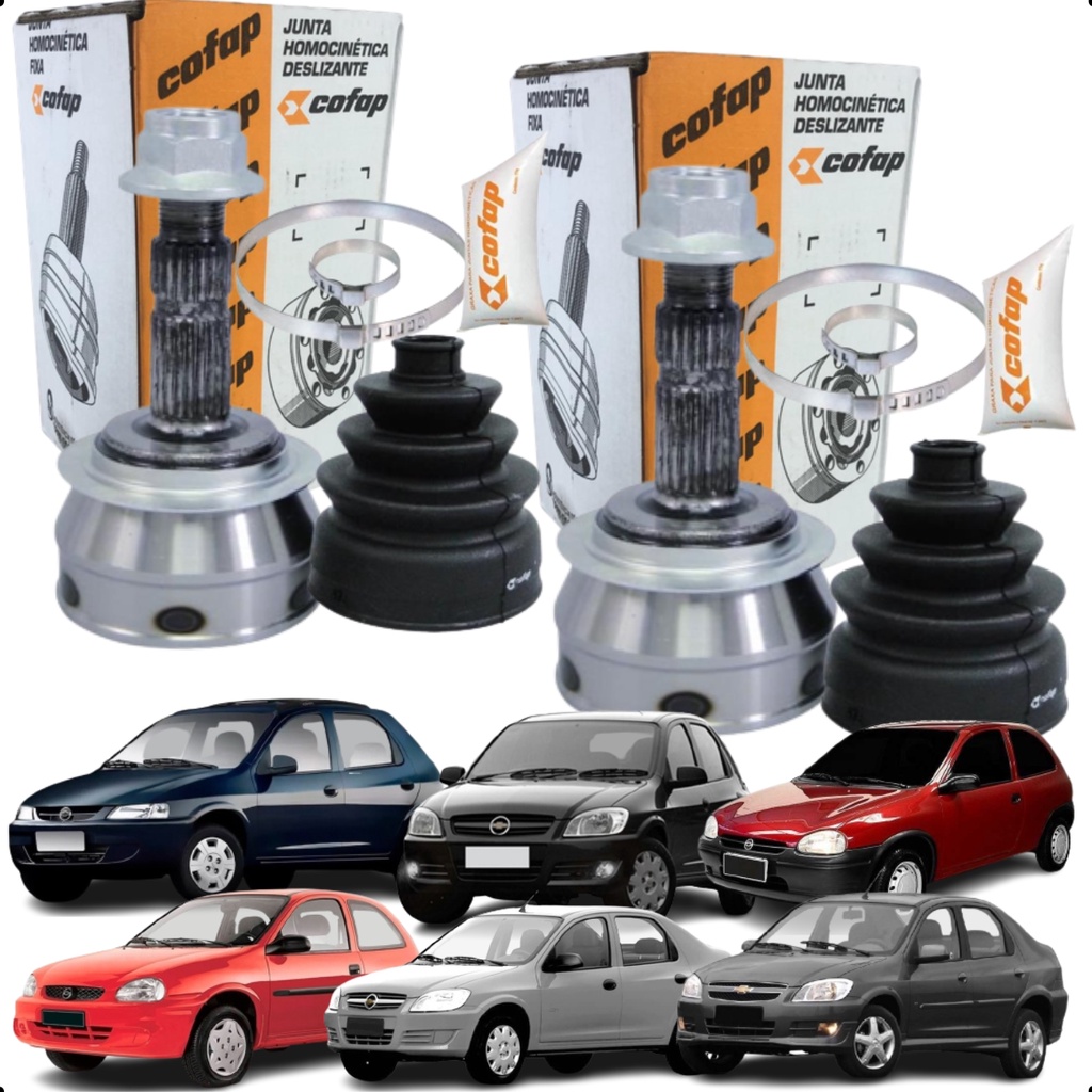 Par De Junta Homocinética Original Cofap Gm Celta Corsa Classic 1.0 1.4 em Oferta na Shopee