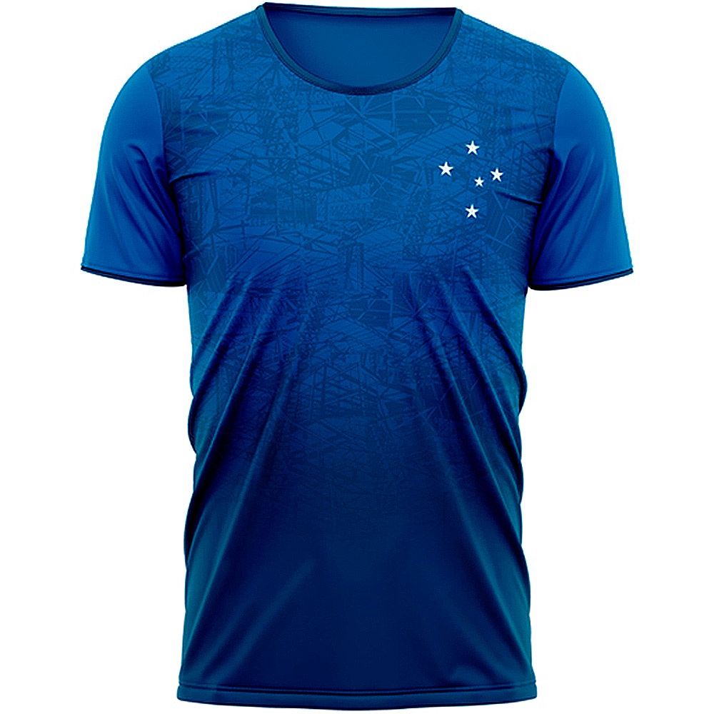 Camiseta Cruzeiro Poetry Masculina - Sports & Outdoors
