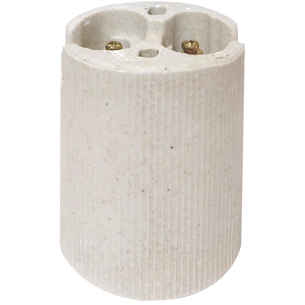 RECEPTACULO BOCAL SOQUETE E40 PORCELANA PARA LAMPADA