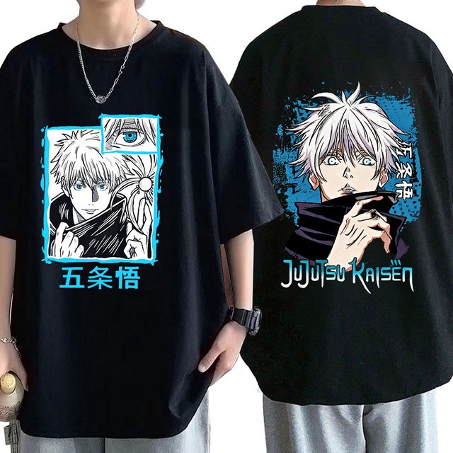 Camiseta Anime Jujutsu Kaisen Satoru Gojo Streetwear