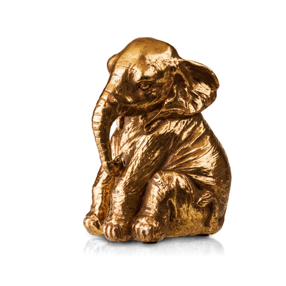 Elefante Decorativo Maya Poliresina Up Home - UD352 em Oferta na Shopee