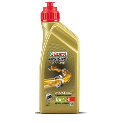 Oleo Castrol Power 1 Racing 4T 10W40 1 Litro - Spare Parts and Accessories for Vehicles