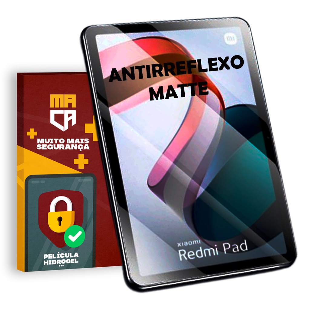 Película Premium Antirreflexo Hidrogel Fosca Redmi Pad 10.6