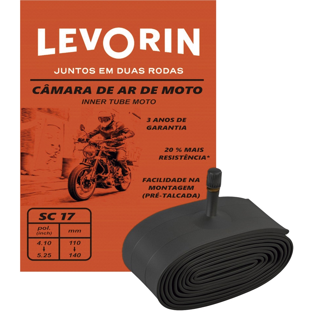 Camara De Ar Levorin Reforçada Aro 17 Enduro Bros Xre 190 Crosser