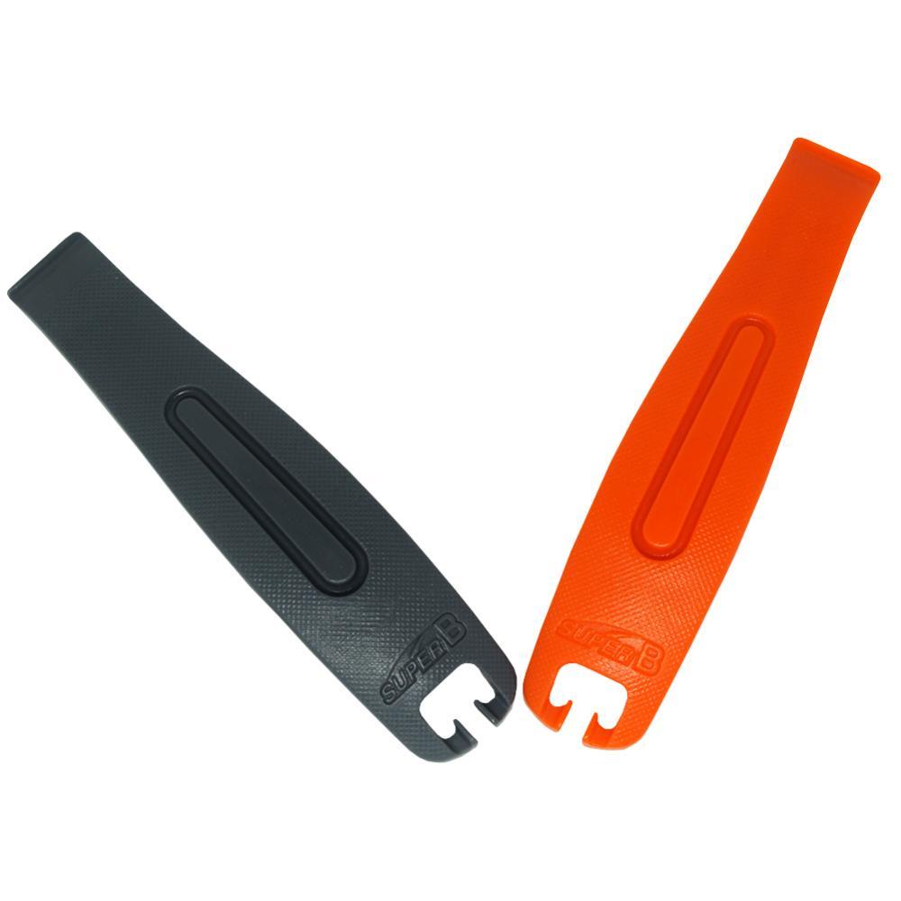 Espátula Super B em Nylon para Retirar Pneus Cinza/Laranja em Oferta na Shopee